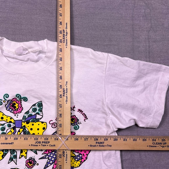 VTG Freestyle Graphic T Shirt Sweetest Bows Flowers Graphic Tee Women's Size L - Picture 3 of 8